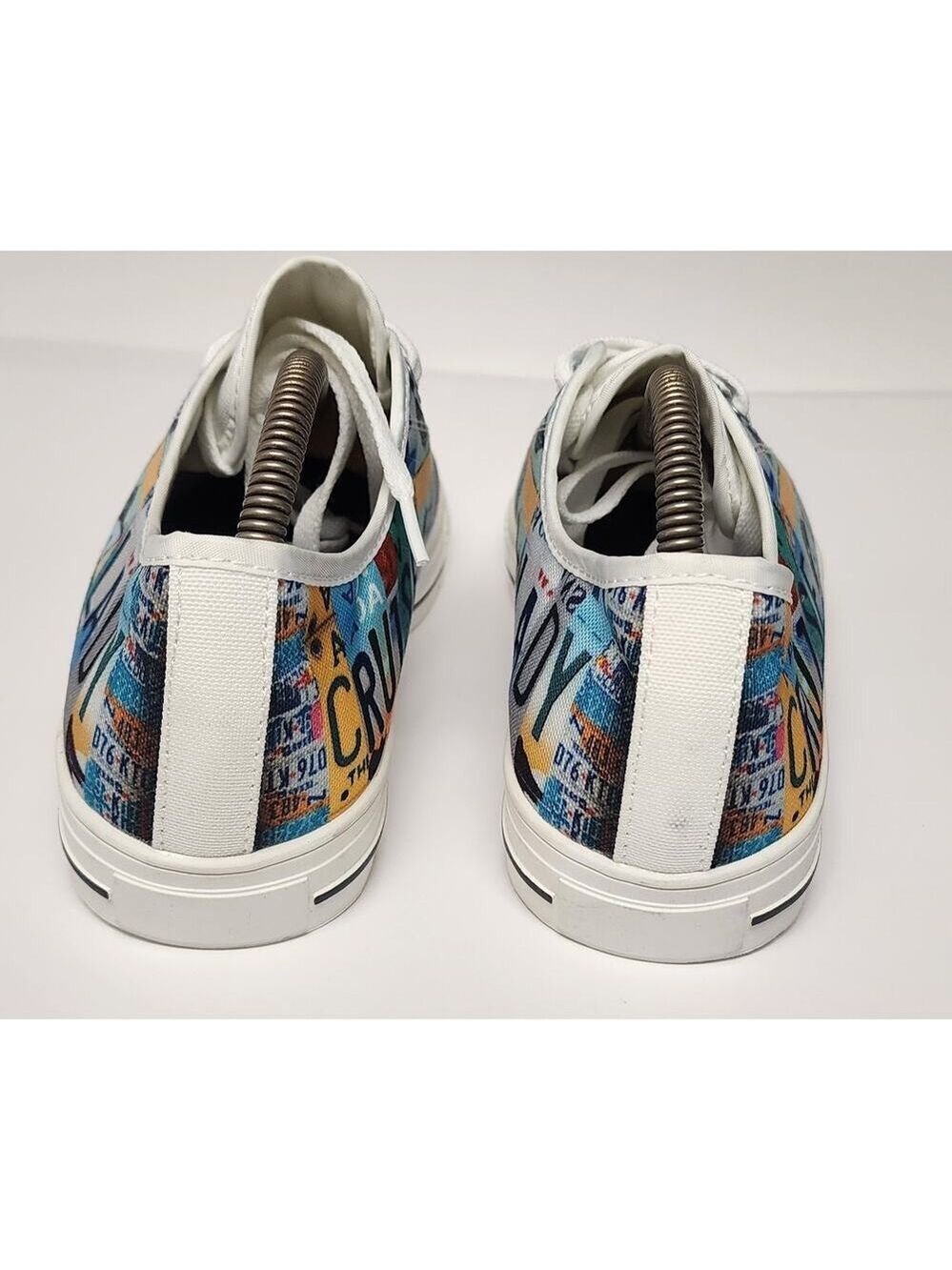 Cruise Lady Custom License Canvas Low Top Casual Sneaker Shoes Size US 10 - Picture 6 of 10